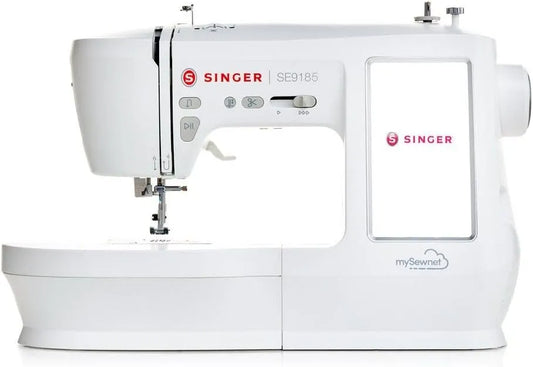 SE9185 macchina per cucire, per cucire e ricamare dotato di software gold, Singer