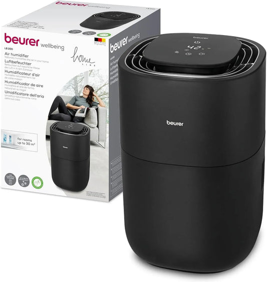 LB 200 Umidificatore, Filtro, 30 m, 3 livelli, per Ambienti fino a Circa 30 m², BEURER