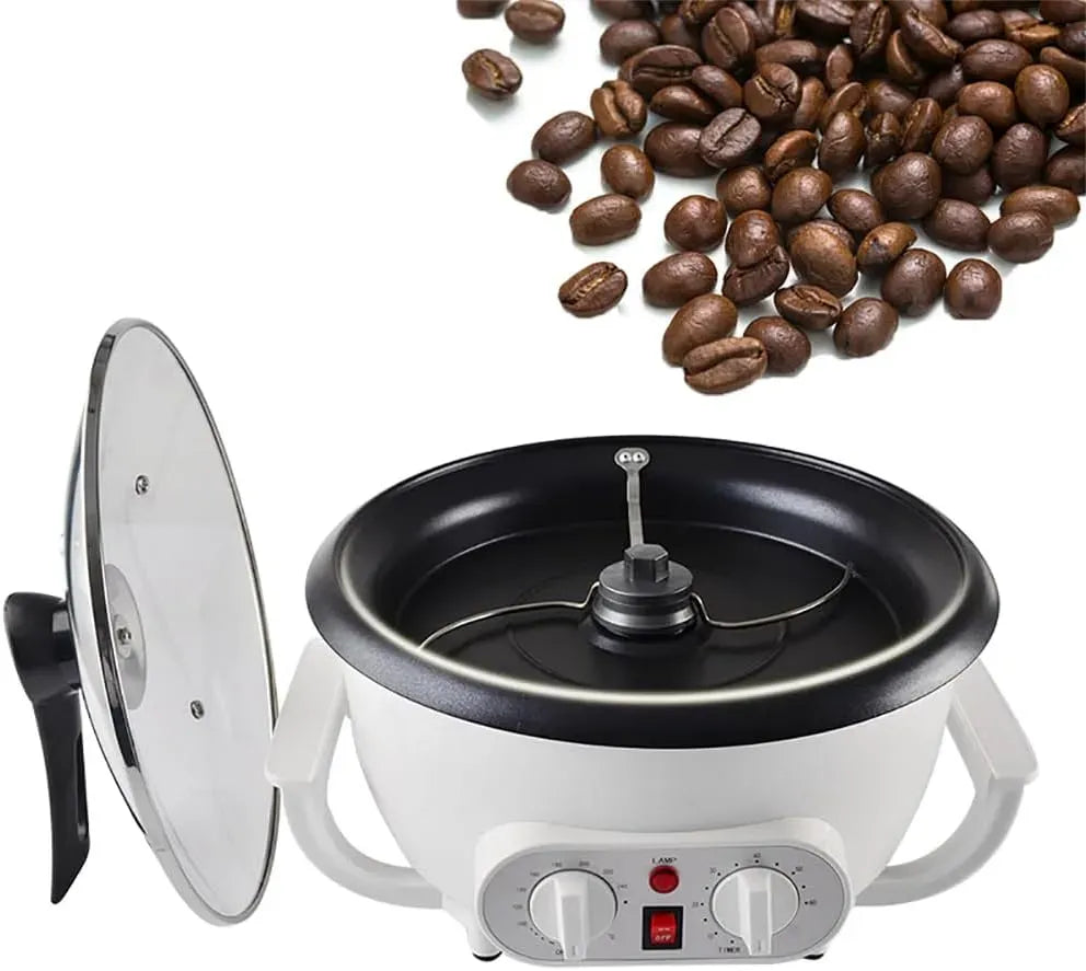 macchina per torrefare, macchina da caffè elettrica, 800 W, 1500 g, rivestimento antiaderente, per caffè da 800 W