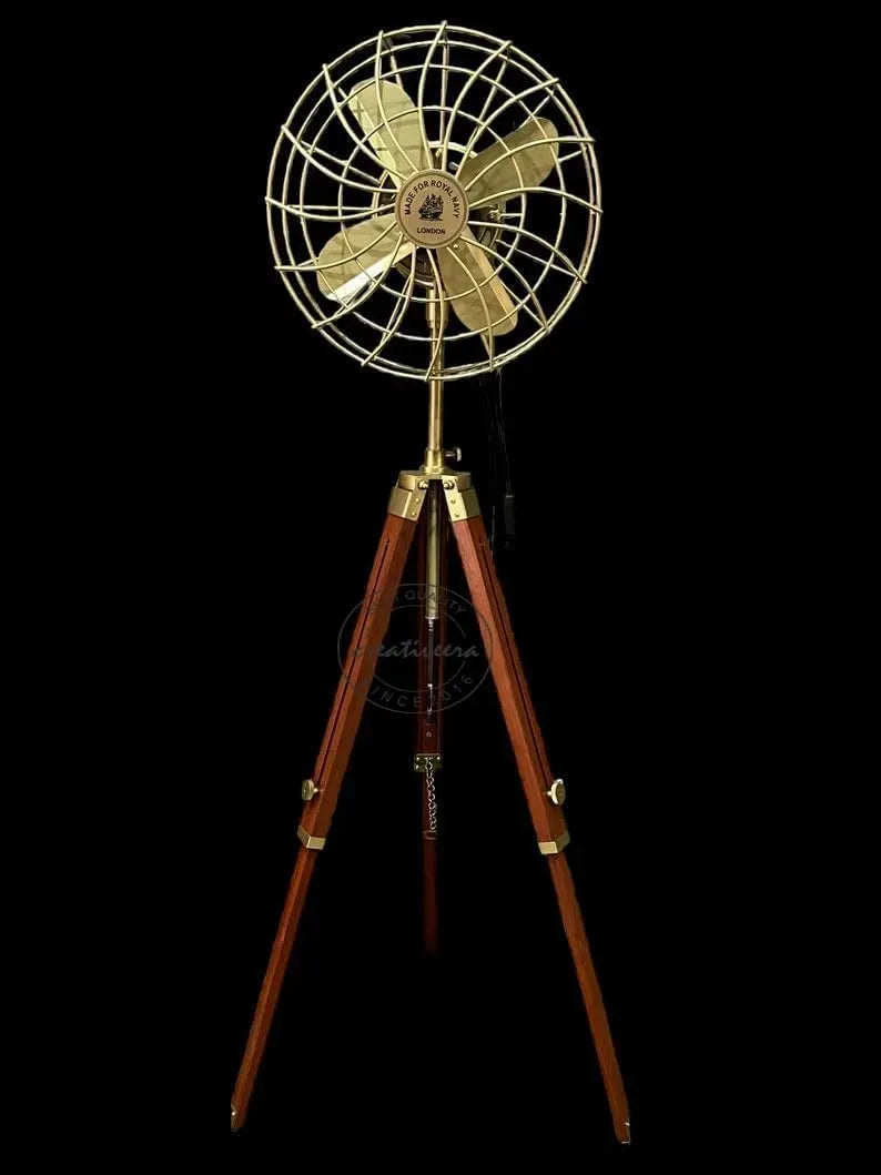 Ventilatore, 35,6 x 127 cm, ventola per circolazione dell'aria, Ventilatore da terra vintage