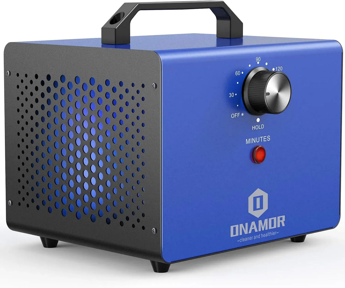 Generatore, generatore di ozono e purificatore, blu, per macchina dell'ozono e deodorante O3 per casa