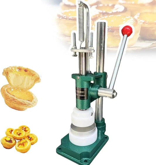 Macchina per Stampare, pressa, acciaio inox, per Stampare basi per crostatine al Formaggio