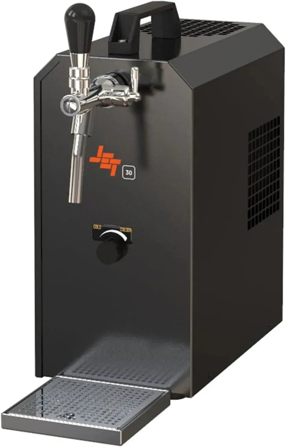 CO2 raffreddatore, Valigia, 35 l/h, legno, Set Completo spillatore Birra Jet 30