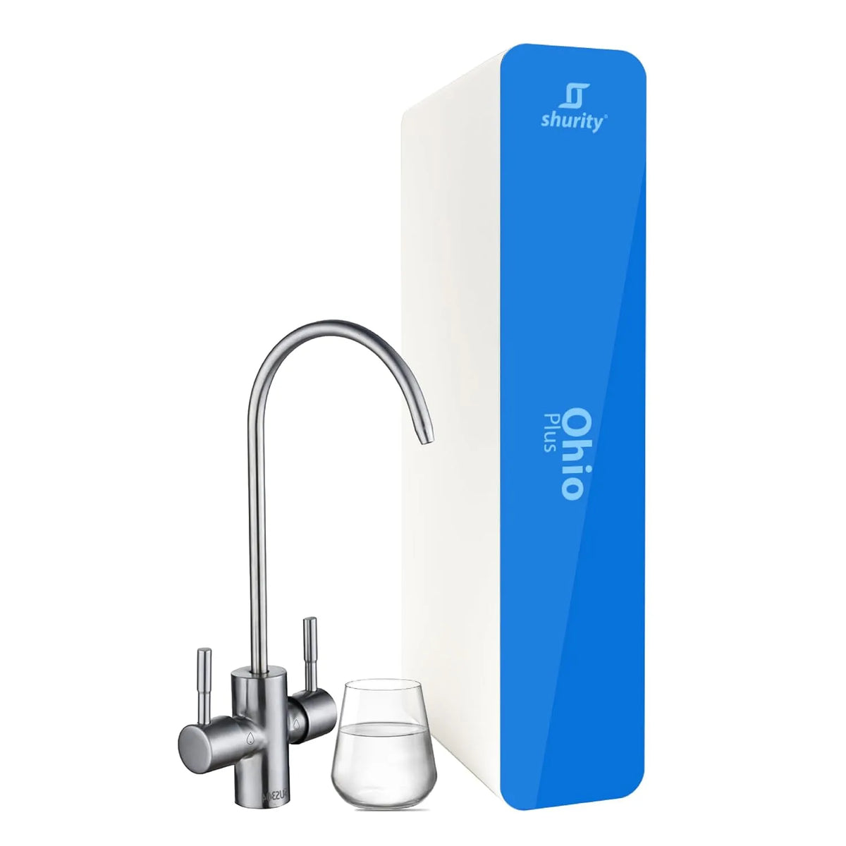 Lavello da cucina, 2 vie, Depuratore Acqua Filtrazione Sottolavello Shurity Ohio Plus