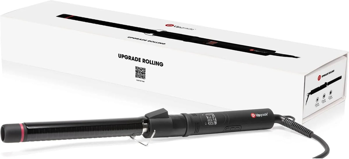 Ferro Rotante, Upgrade, per Ferro Arricciacapelli Professionale, Misura: 22mm, Ferro Arricciacapelli Rolling, Confortevole e Facile da Usare