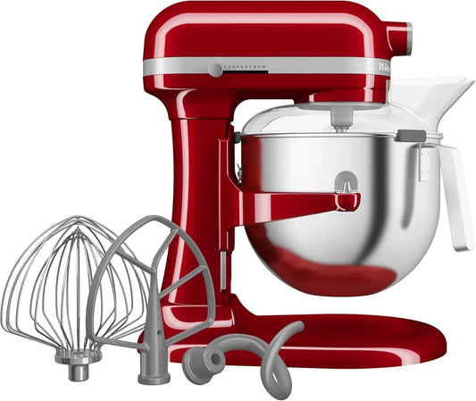 KitchenAid 5KSM70JPXEER Robot da cucina, 6,6 L, rosso, EMPIRE ROT