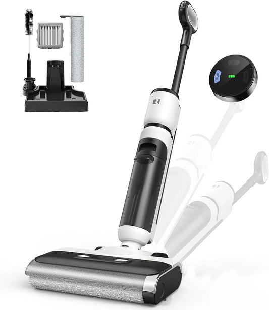Aspirapolvere H13, 75 Min Autonomia, 000 Pa, aspiratore elettrico domestico, Aspirapolvere Lavapavimenti Senza Fili
