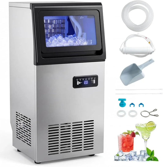 Tavolo, 40 kg, professionale, Automatica, Macchina Il Ghiaccio da Tavolo Commerciale