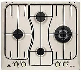 Electrolux RGG 6243 Piano cottura a gas, da incasso, fornello a gas