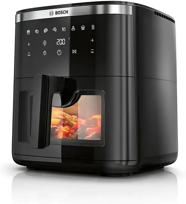 Bosch XXL 7 MAF671B0 Friggitrice ad aria, 7,2 L, nero