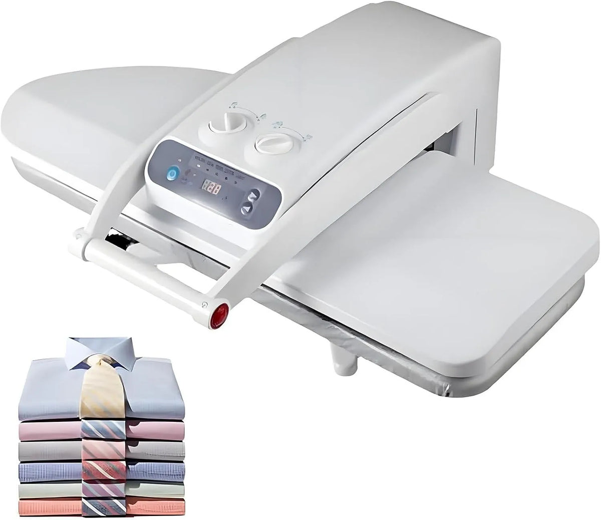 Piastra, Pressa, 800×310mm, 1800 W, 300 ml, 310 mm, 50 kg, ampio serbatoio, vapore, Tavolo