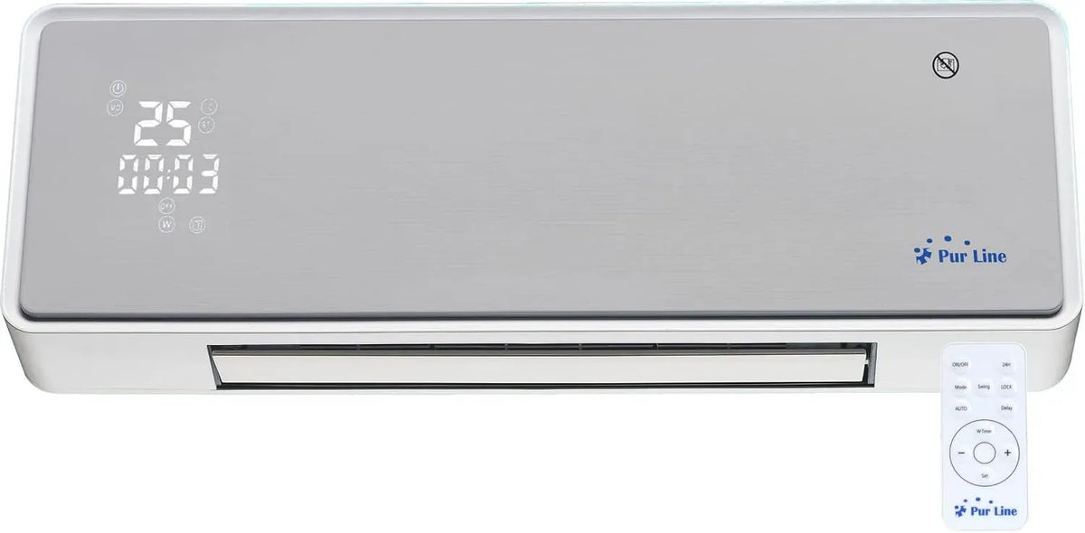 M80 Riscaldatore, 20 m, funzione riscaldante, per il bagno da 10 a 20 m² con telecomando oscillante Ho
