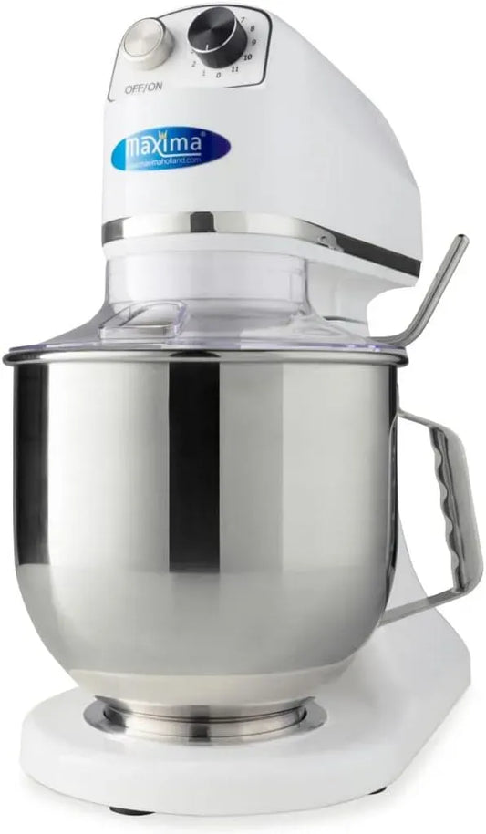 MPM 7L Maxima Impastatrice Planetaria bianca, 7 L, bianco