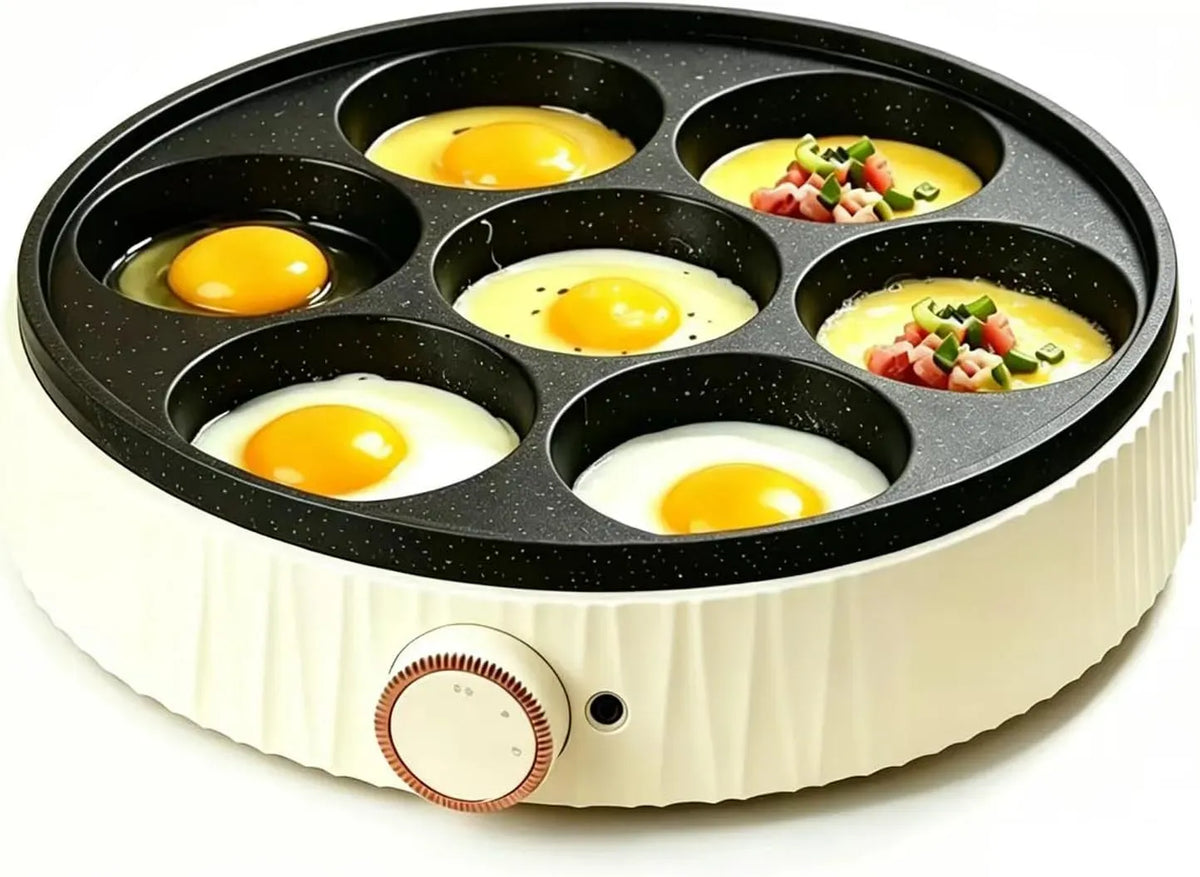 Pentola e padella, 900 W, riscaldamento rapido in 5 minuti, Piccola macchina per la colazione domestica da 900 W