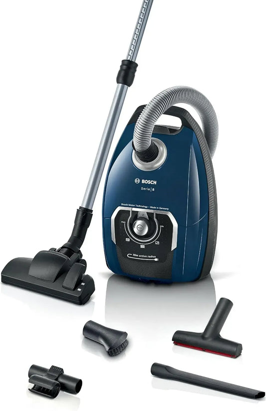 Bosch serie 8 BGL8XPER Aspirapolvere, bocchetta per tappezzeria XXL, 10 anni di garanzia