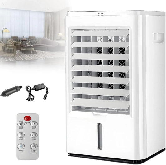 Condizionatore, portatile, 3 velocità, umidificatore e purificatore d'Aria 4 in 1