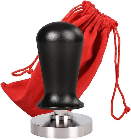 per Macchine da caffè Espresso, per Professionale, Pressino per caffè calibrato 51/53/57/58 mm con Base Piatta, Acciaio Inossidabile 304, 53 mm
