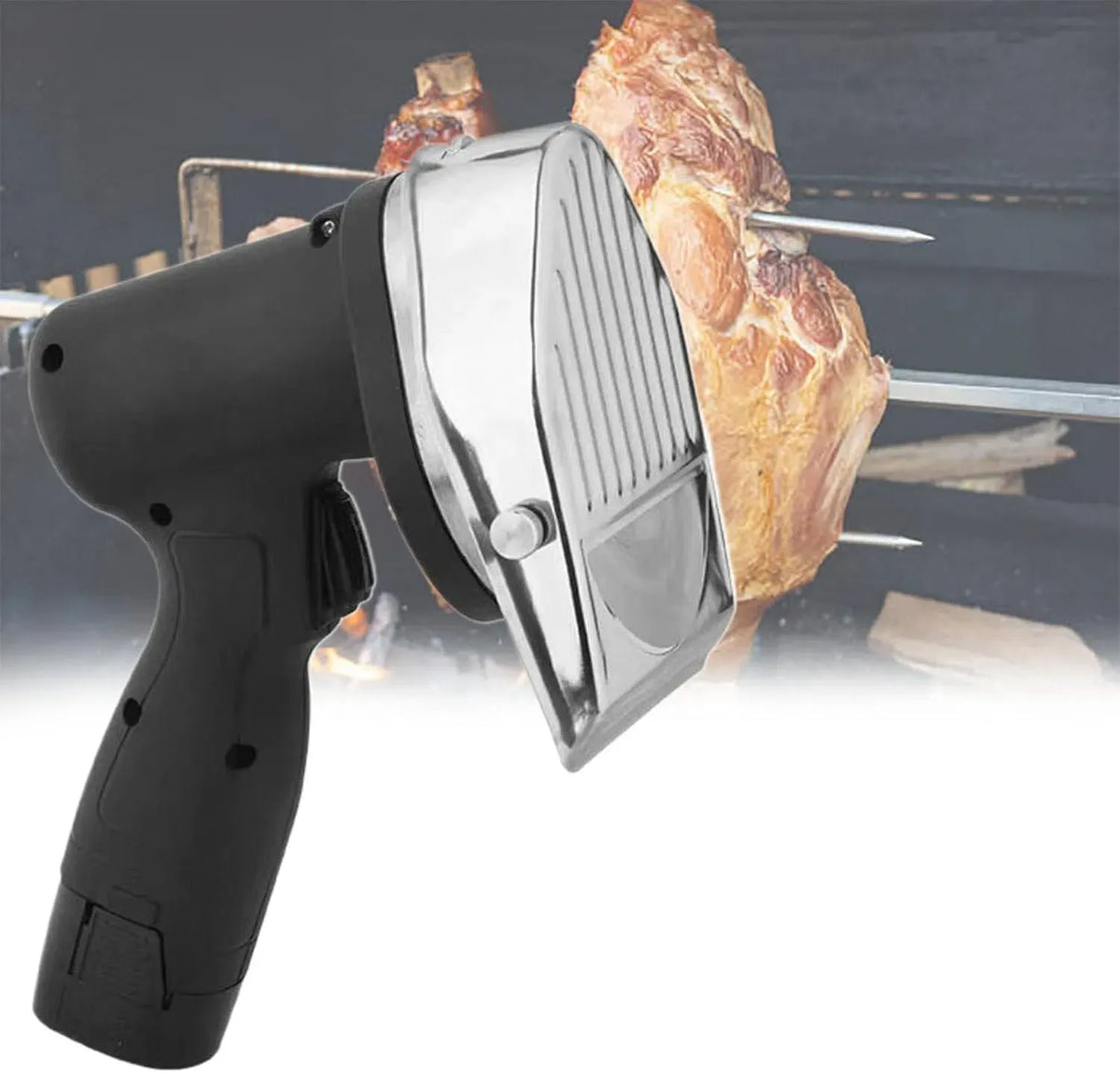 V 2000 Caricabatterie, Affettatrice, Coltello, affettatrice per alimenti, 80 W, 16,8 V, portatile, funzione riscaldante, senza fili
