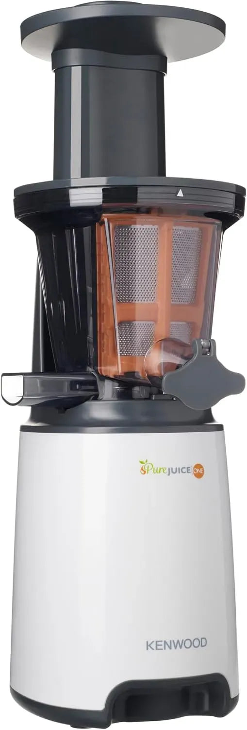Kenwood JMP400WH Centrifuga, 1,3 L, bianco, contenitore raccogli polpa 1,3L, contenitore succo 1L