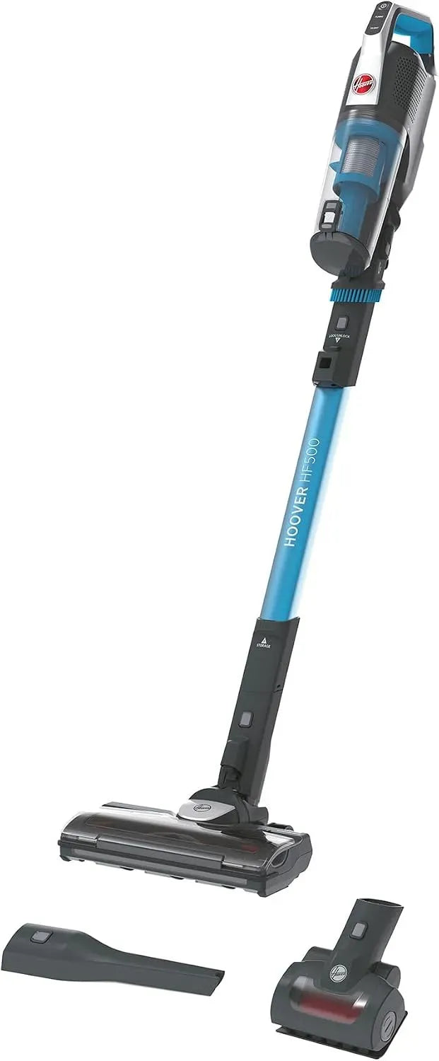 Hoover HF500 HF522STP Aspirapolvere, 0,45 L, blu, Autonomia 45 Min