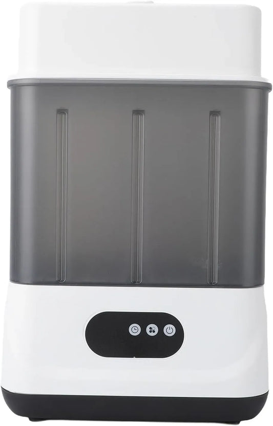 Asciugatrice, timer, vapore, Lavabiberon a Doppio Strato 2 in 1 con Impostazioni Timer