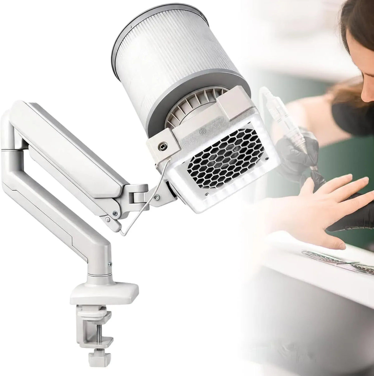 Tavolo, Filtro, 60 W, industriale, per Polvere Unghie