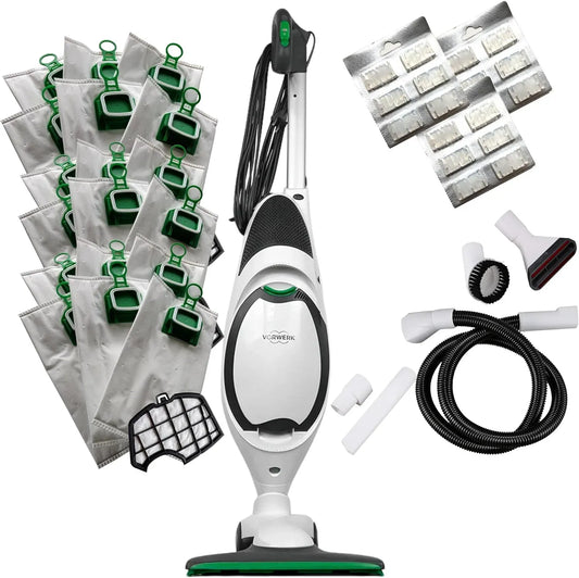 VK150 -NUOVO ASSEMBLATO- 6 Sacchetti + Profumini + KIT TUBI