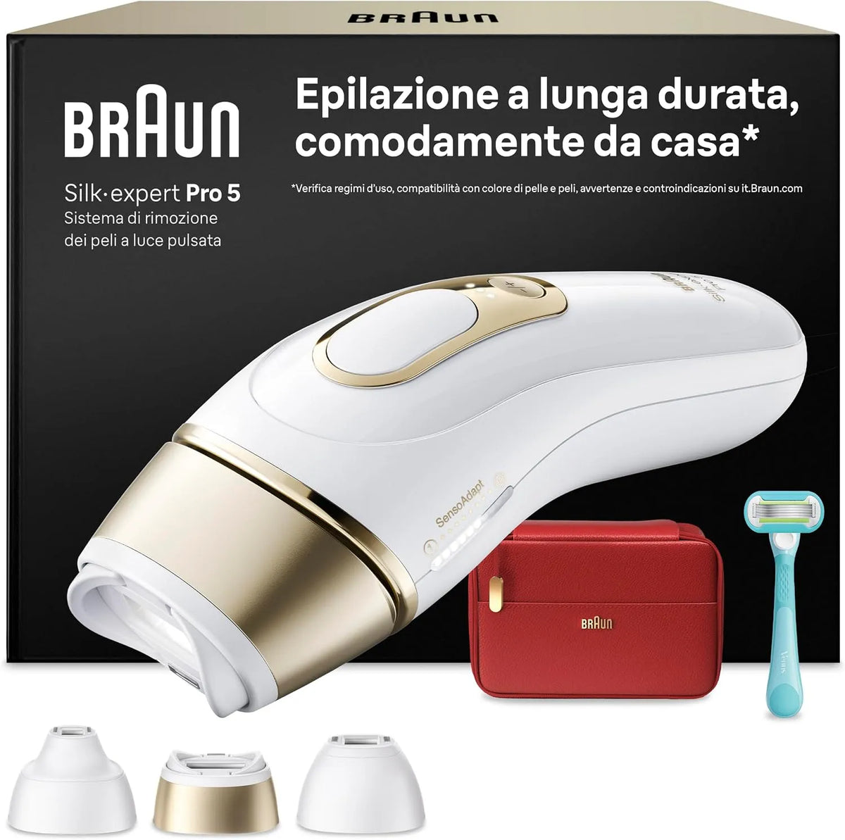 Braun PL5321 epilatore elettrico, Pro, Silk·Expert Pro 5 Epilatore Luce Pulsata