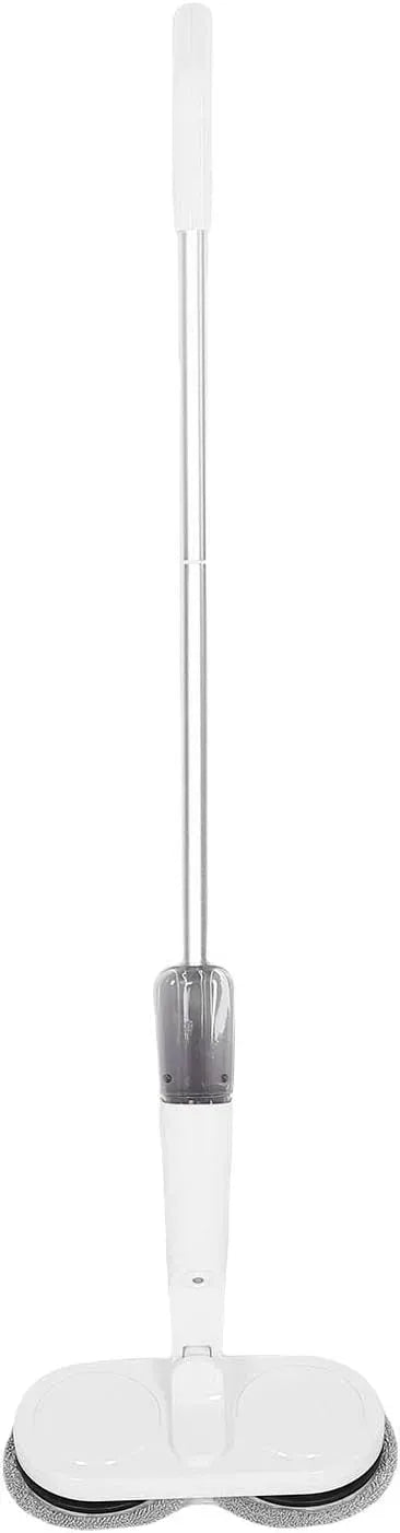 Fockety Elettrico Senza Fili, Elettrico Ricaricabile USB Potente Lavapavimenti Senza Fili Elettrico dotato di Spruzzo D'Acqua per Lavaggio a Secco e