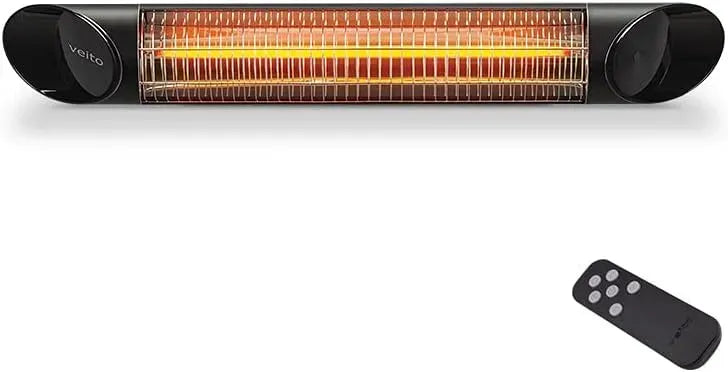 riscaldatore, 2000 W, funzione riscaldante, nero, Veito