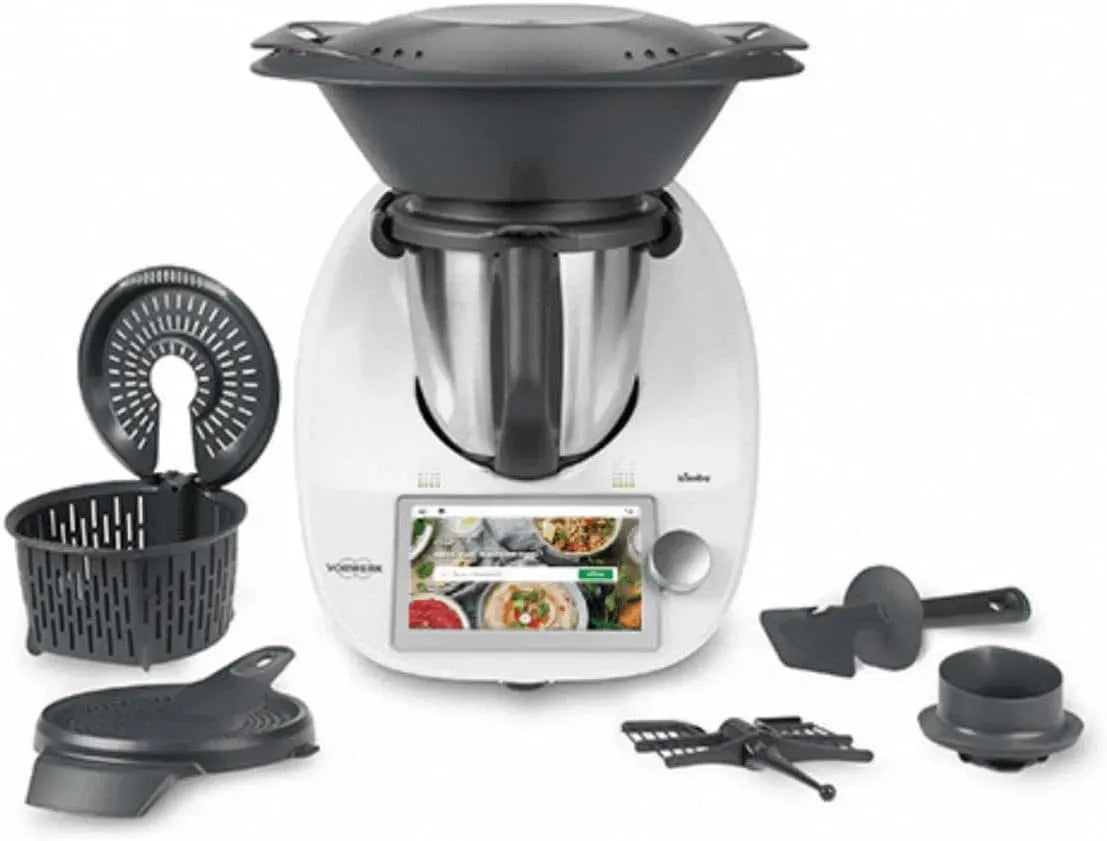 Robot da cucina TM6, touch, Wi-Fi, macchina da cucina, Bimby Robot da Cucina Multifunzione con Touchscreen