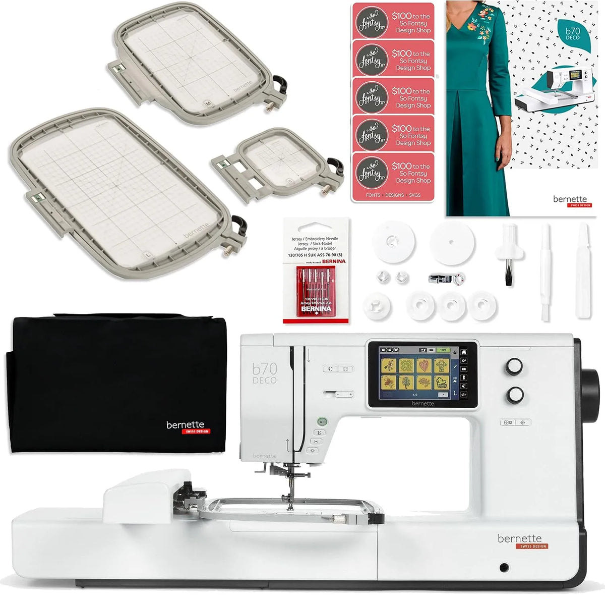 Accessorio per elettrodomestico B70, 15,2 x 25,4 cm, cerchi di 3 dimensioni