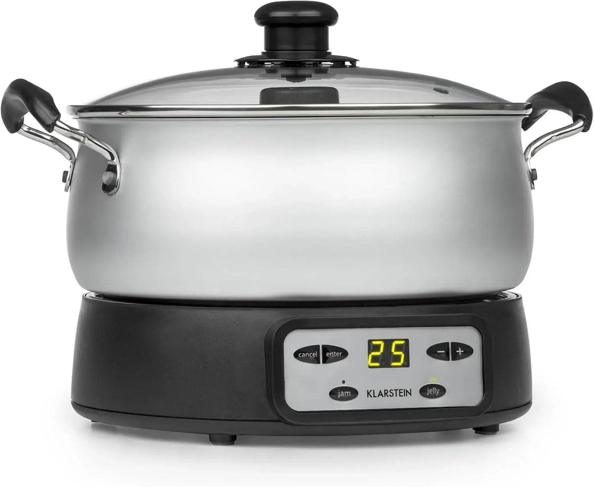 Klarstein Pentola e padella, 3 L, 1000 W, 2 programmi, 2 Programmi Automatici