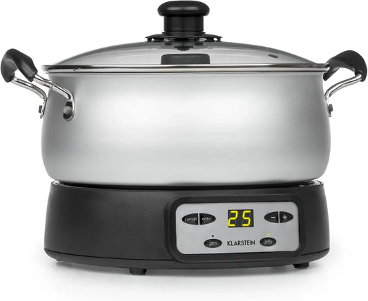 Klarstein Pentola e padella, 3 L, 1000 W, 2 programmi, 2 Programmi Automatici