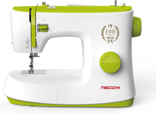K408A Macchina per Cucire, verde, plastica, alluminio, Necchi