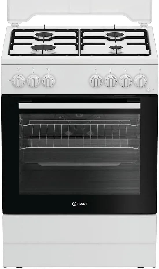 Forno elettrico, 60 Cm, 73 L, 4 fuochi, classe energetica E, Cucina I6G3PMW, timer, grill, bianco, Click&Steam