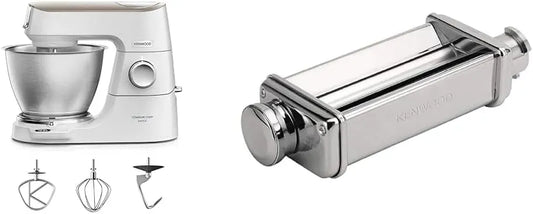 Kenwood KVC65.001WH KAX980ME Accessorio per elettrodomestico, acciaio inox, Titanium Chef Baker XL, Acciaio Inossidabile