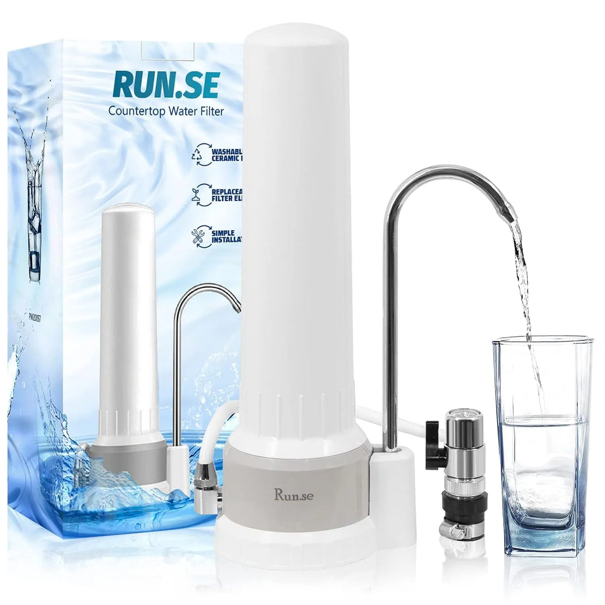 filtro, Sistema di filtro dell'acqua da banco