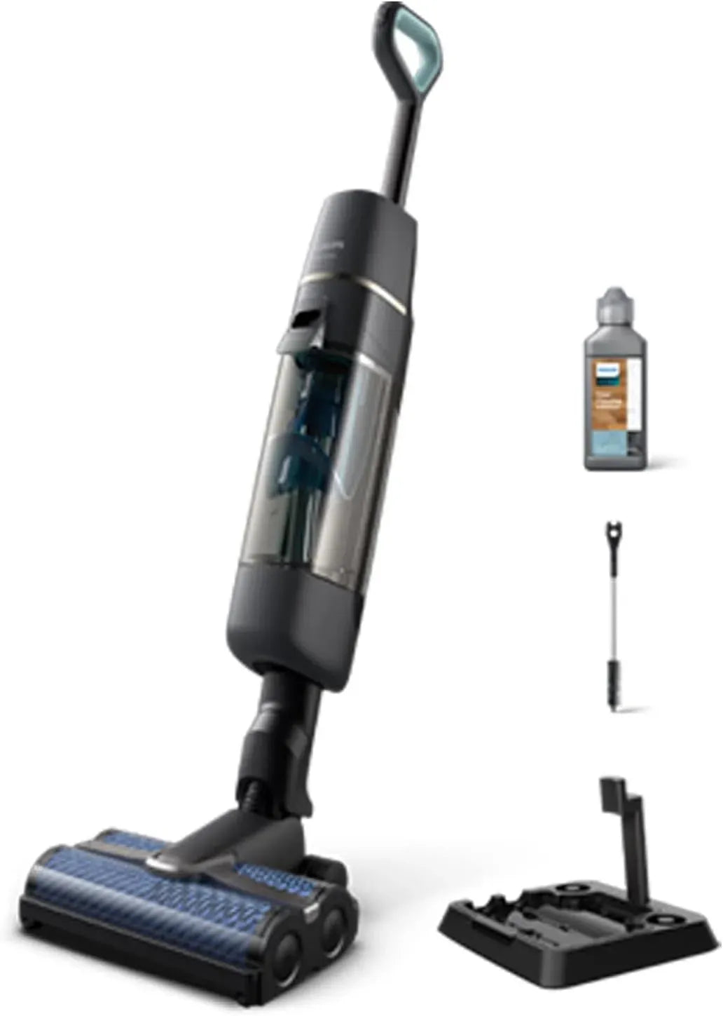 Philips Serie 7000 XW7110/01R0 Aspirapolvere, pannello IPS, Fino a 30 Minuti di Autonomia e 180 m² di Pulizia