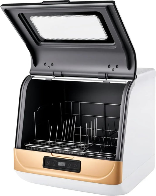 Lavastoviglie DWS-T05, 800 W, 3 programmi, 50 min, 6 Capacità di copertura, 3 programmi di lavaggio