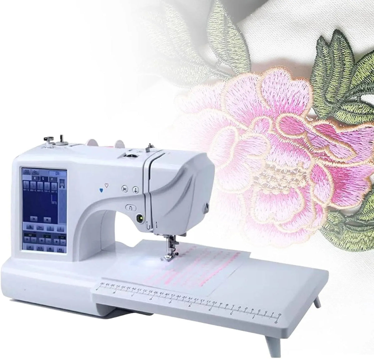 Macchina da Ricamo, Macchina da Cucire, macchina per cucito elettrica, ricamatrice elettrica, per Abbigliamento