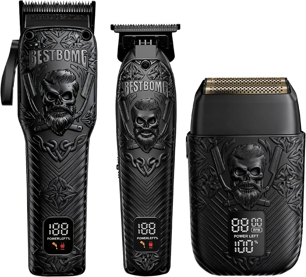 batteria, professionale, senza fili, nero, per uso familiare e barbiere