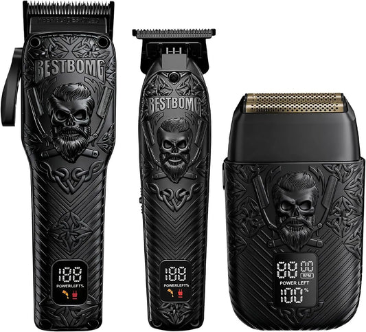 batteria, professionale, senza fili, nero, per uso familiare e barbiere