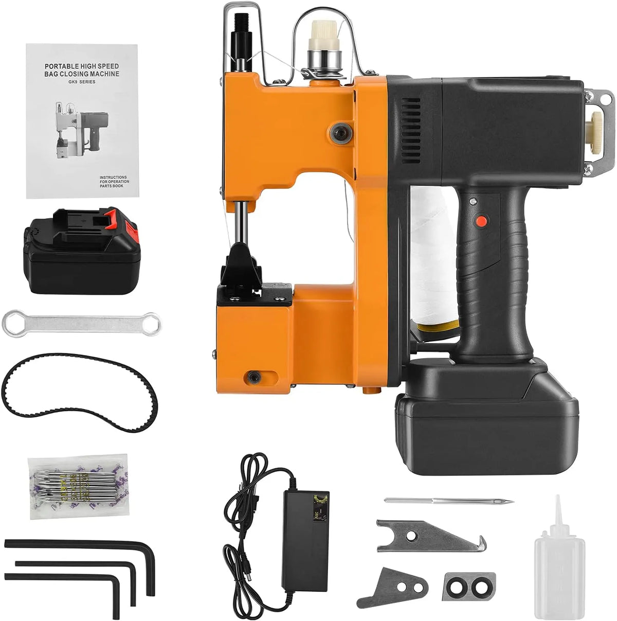 Macchina da Cucire, macchina per cucito elettrica, portatile, per Tessuti Closer Stitcher Per Borse Tessute