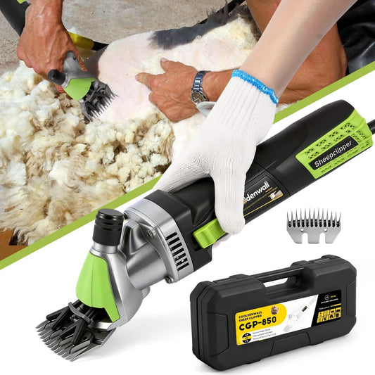 Capre Alpaca, Tosatrice Pecore Elettrica 850W, 6 Velocità