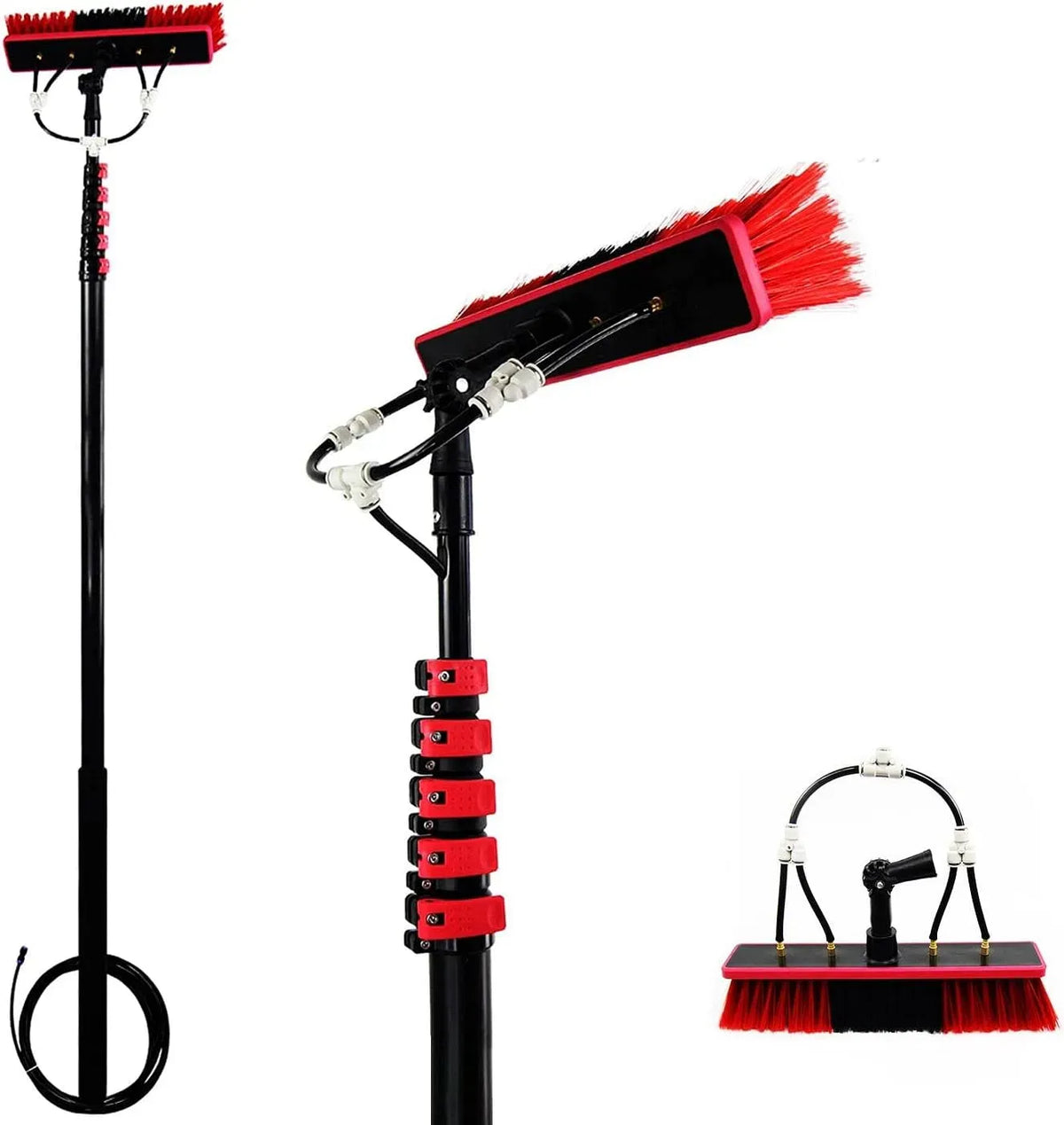Pulitore, spazzola, 55 cm, 10,8 m, per finestre con portata di 3