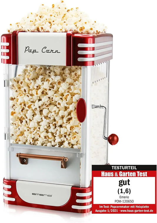 POM-120650 Macchina per Popcorn, Contenitore, 360 W, rivestimento antiaderente, per Popcorn POM-120650