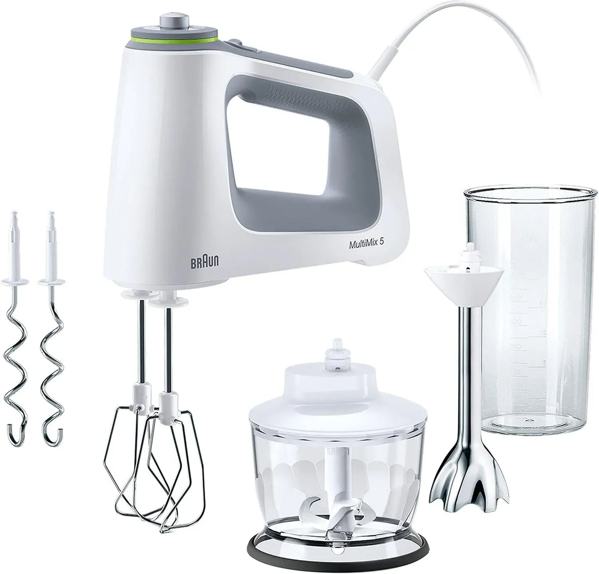 Braun HM 5137 V4 BATIDORA DE MANO 750 W GRIS, BLANCO