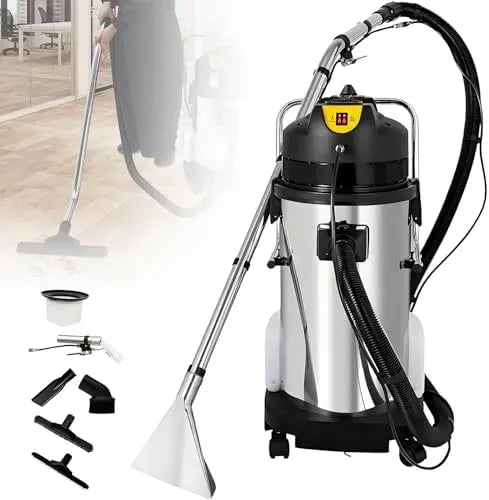 Aspirapolvere, 60 L, portatile, professionale, Pulitore Portatile per Macchie, Macchina Professionale per La Pulizia di Tappeti, 40l
