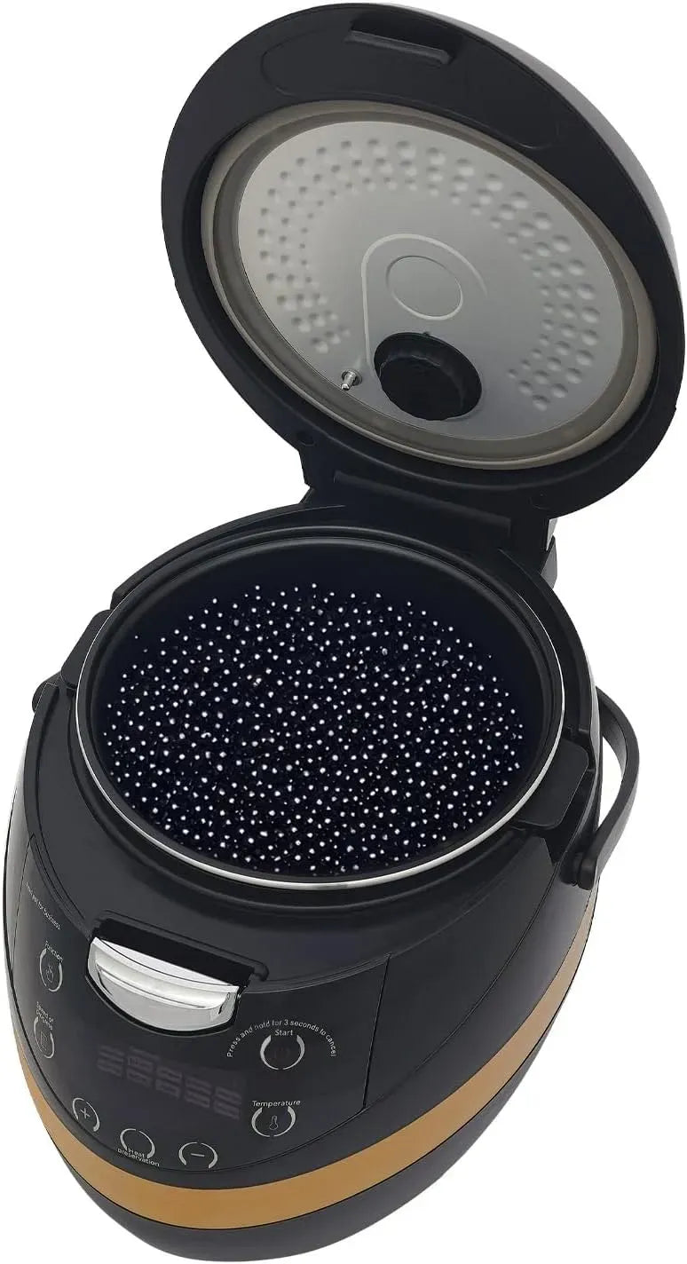 Pentola e padella, 8 L, 1200 W, rivestimento antiaderente, timer, professionale